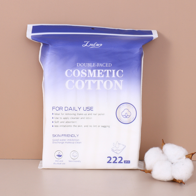 قطن تجميل مبطن مطور سلسلة بنفسجي 222 قطعة