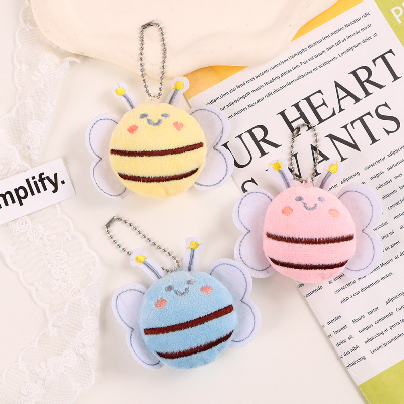 ميدالية دمية نحلة صغيرة كرتونية