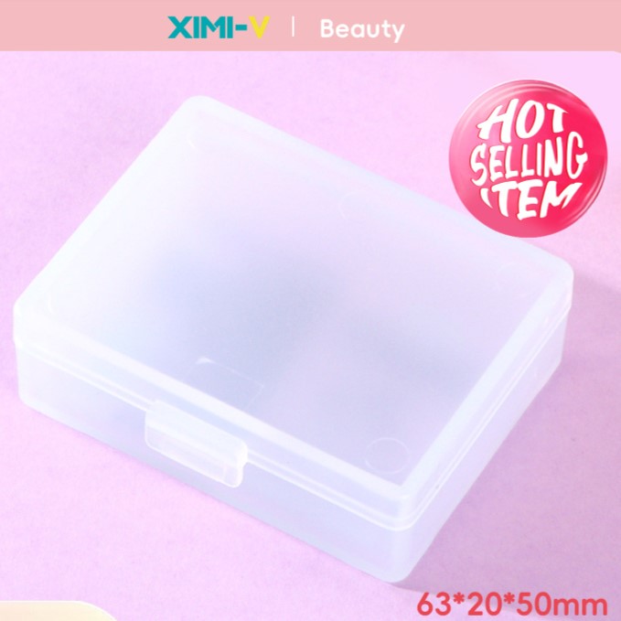 علبة تخزين صغيرة بتشطيب غير لامع للسفر للتعبئة الفرعية