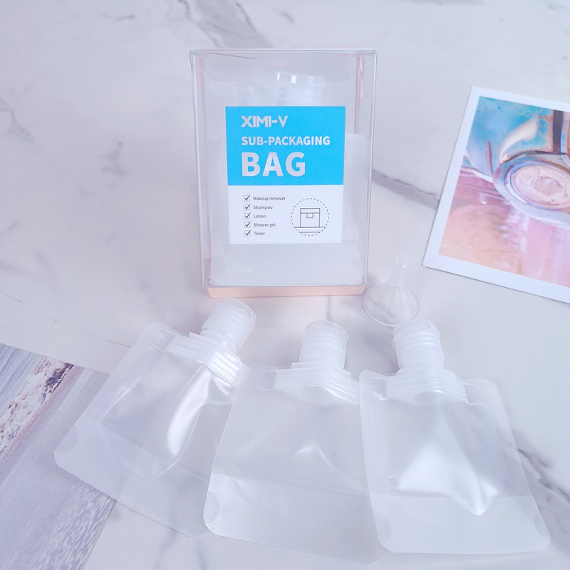 حقيبة سفر للتعبئة الفرعية المحمولة (٣٠ مل × ٣)