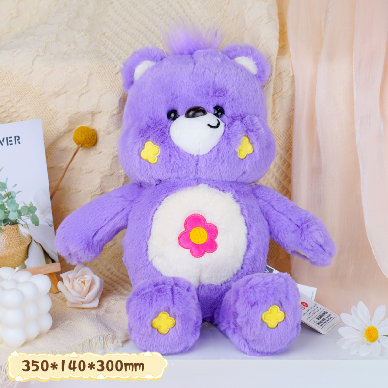 دمية دب حلو من سلسلة الدوبامين (بنفسجي) (متوسطة)