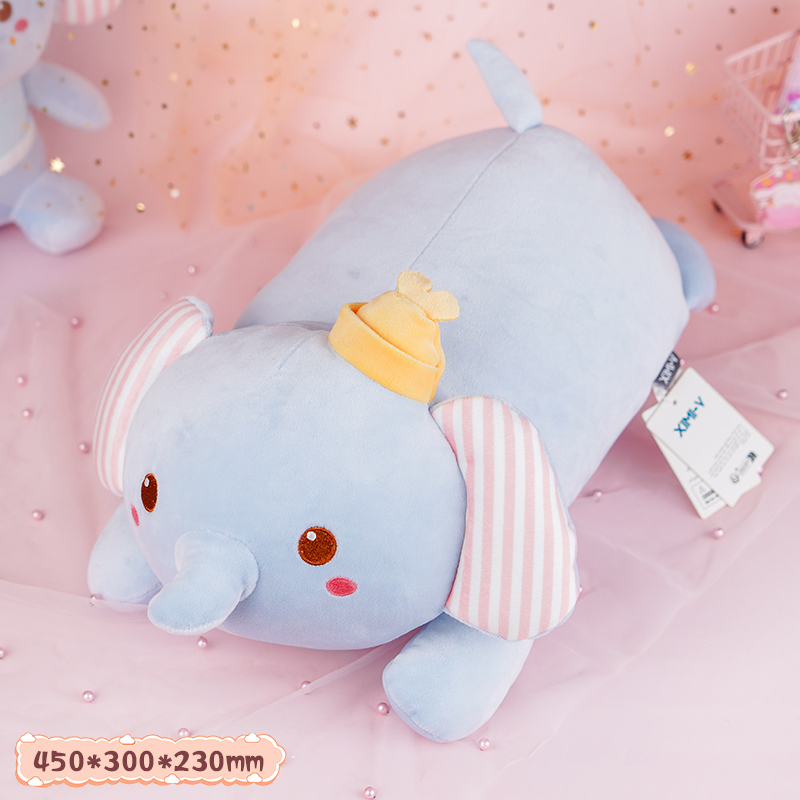 دمية فيل طفل نائم من سلسلة ليلة سعيدة (متوسطة)