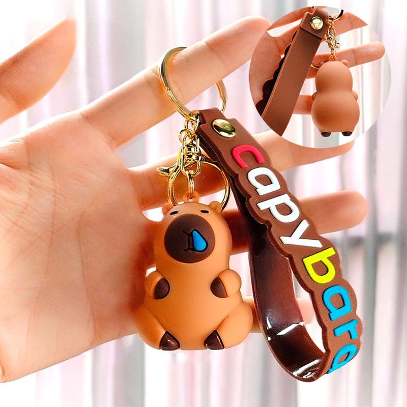 سلسلة مفاتيح أنف سائل سلسلة الكابيبارا