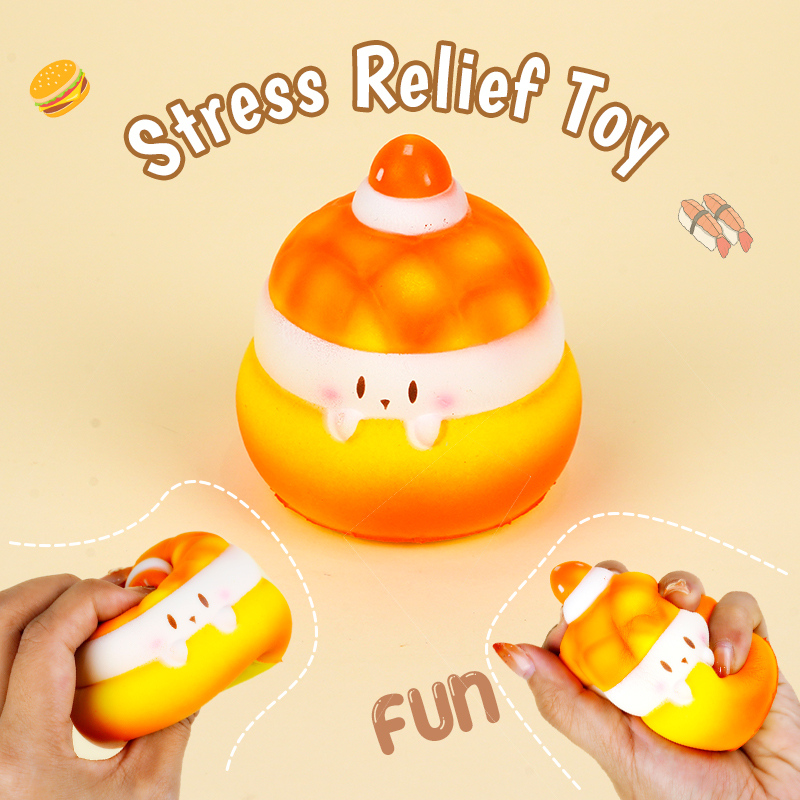 لعبة تخفيف التوتر سلسلة حيوانات الحلوى (ملون)