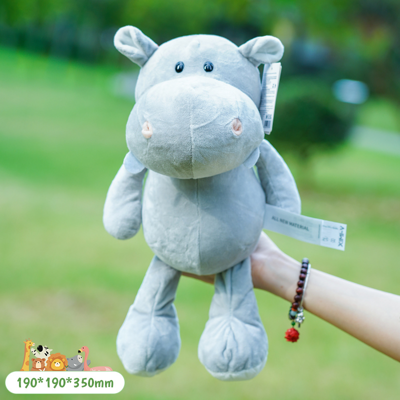 دمية فرس النهر من سلسلة الغابة (متوسطة)