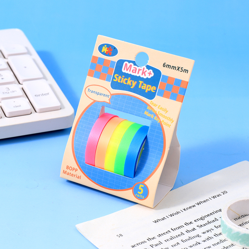 شريط PET فلورسنت 5 قطع