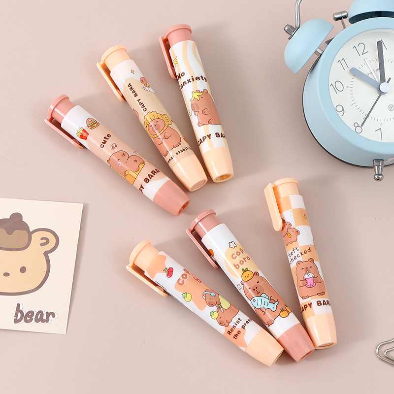 ممحاة قابلة للسحب سلسلة الكابيبارا اللطيفة