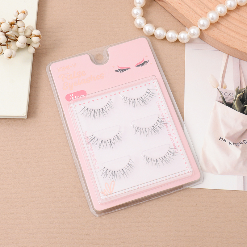 رموش صناعية طبيعية سلسلة Sweetheart ‏3 أزواج رقم 3#