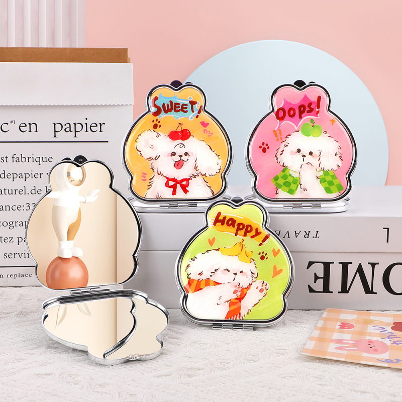 مرآة محمولة بإيبوكسي على شكل رأس أرنب