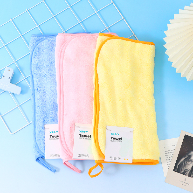 منشفة قطيفة فقاعية مرجانية