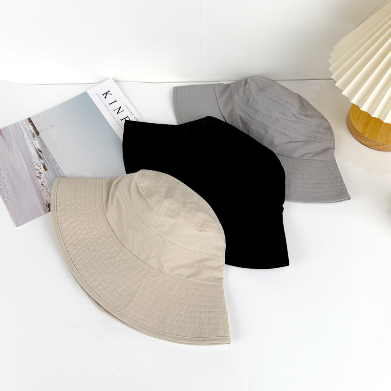 قبعة صياد بسيطة بلون موحد