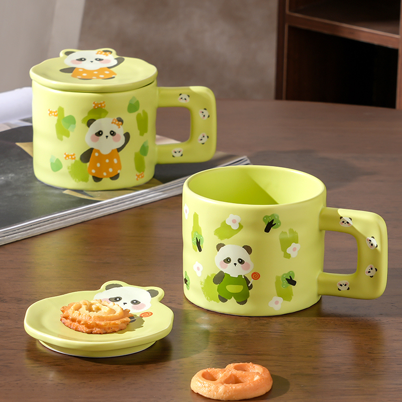 كوب سيراميك عائلة الباندا