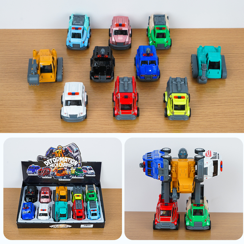 مجموعة روبوت سبيكة متحول يعمل بالسحب