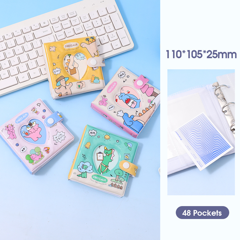 حافظة بطاقات ديناصور لعب تخيلي 48 جيب