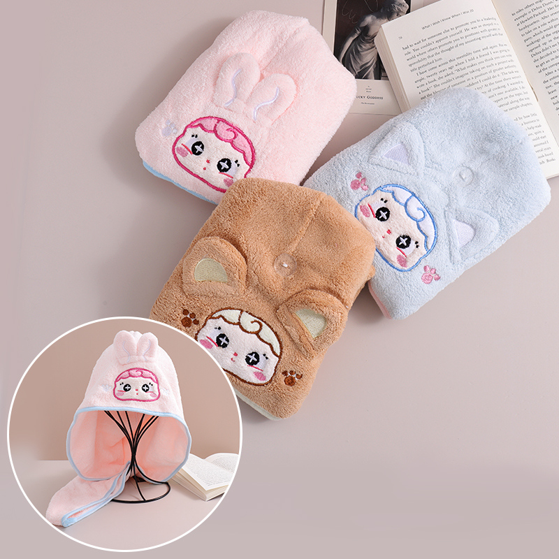 قبعة تجفيف الشعر سلسلة الأطفال الرضع