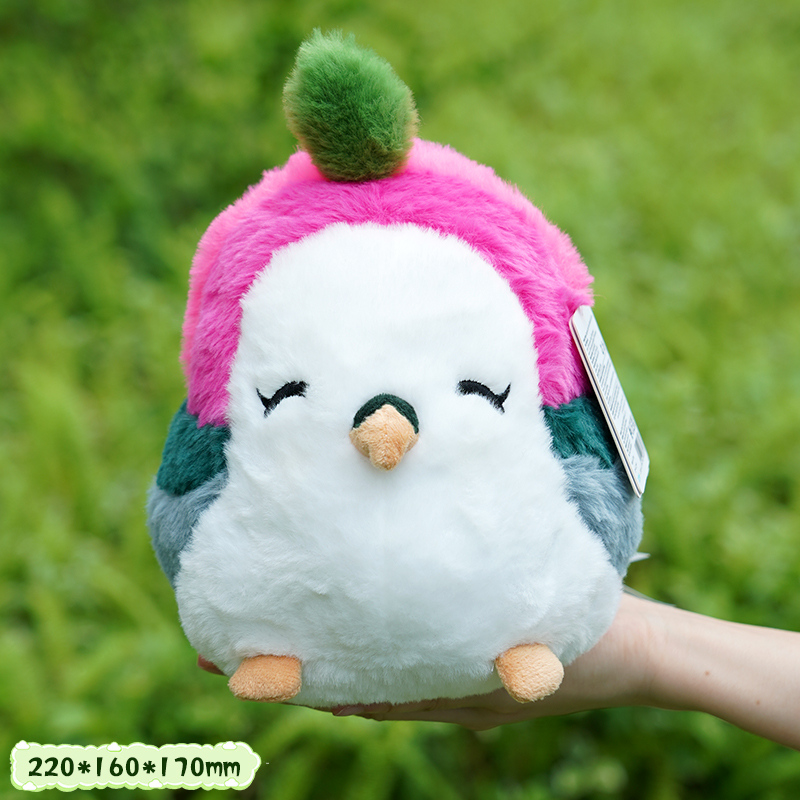 دمية ببغاء الكرز من سلسلة الدوبامين حجم صغير ٢٢ سم