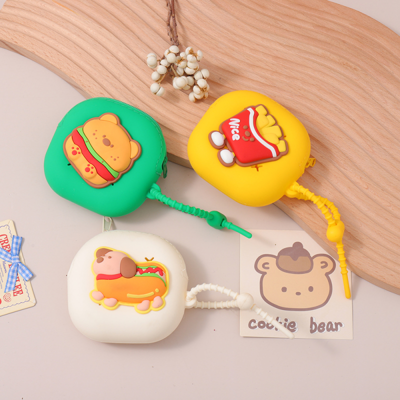 محفظة عملات الوجبات السريعة اللطيفة