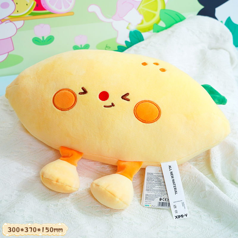 دمية ليمون محشوة من سلسلة الفواكه الباردة (متوسطة)