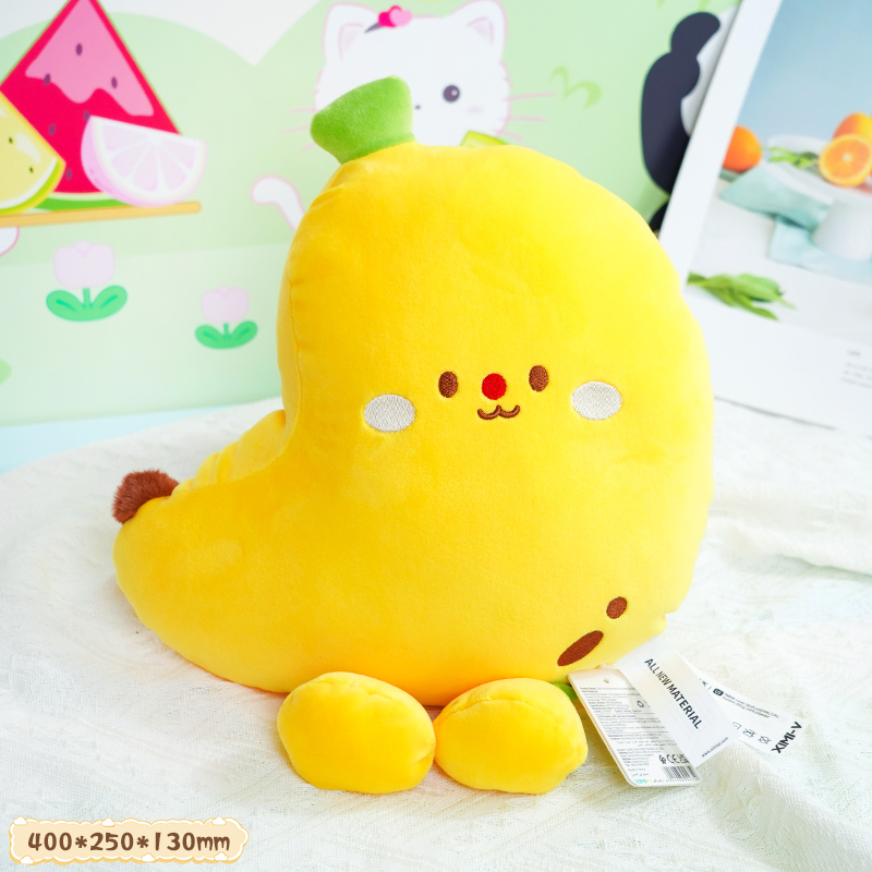 دمية موز محشوة من سلسلة الفواكه الباردة (متوسطة)