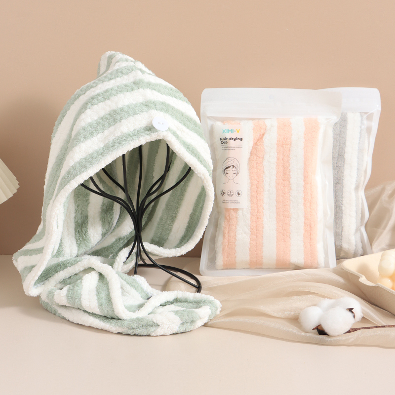 قبعة تجفيف الشعر مثلثة بسحاب