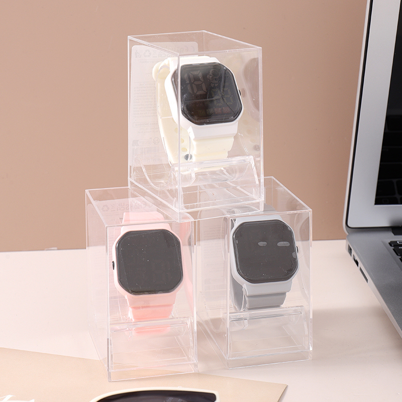 ساعة رياضية بمؤشر LED بسيطة