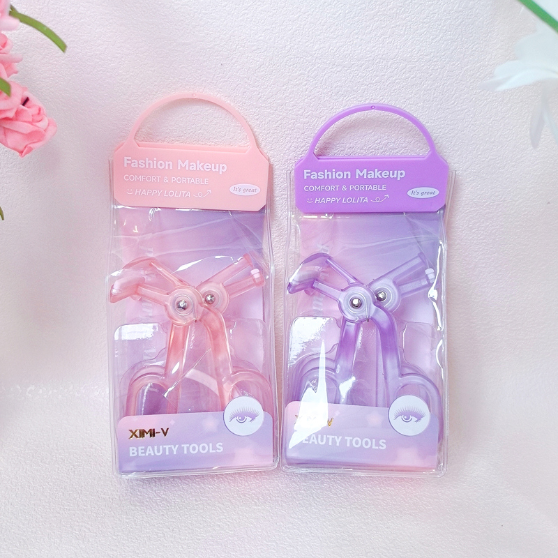 مجموعة مكبس رموش واسعة الزاوية مود بنفسجي (كبير1 + صغير1)