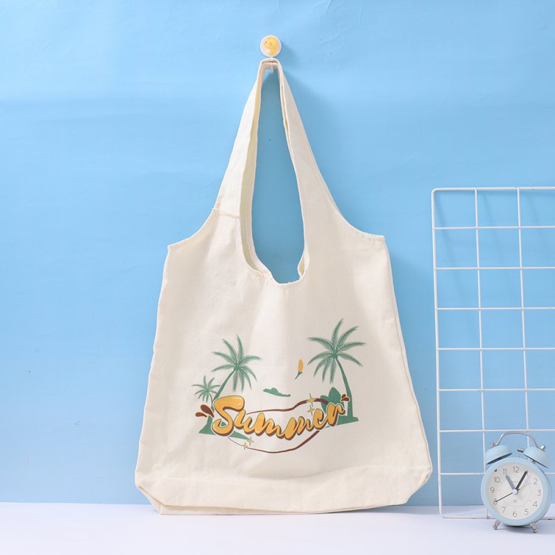 حقيبة كانفاس على شكل صدرية (شجرة جوز الهند)