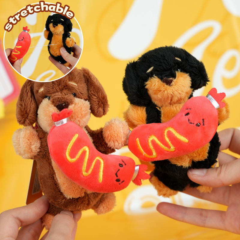 ميدالية دمية كلب داشهند - هوت دوغ