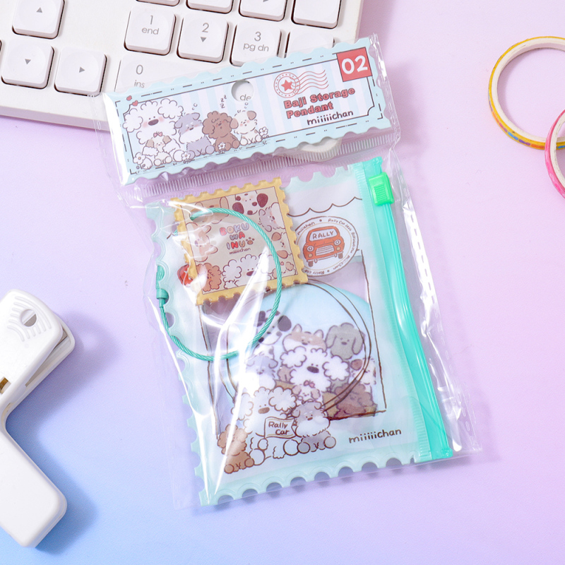 طقم سلسلة تخزين شارات ميتشيان (أخضر)