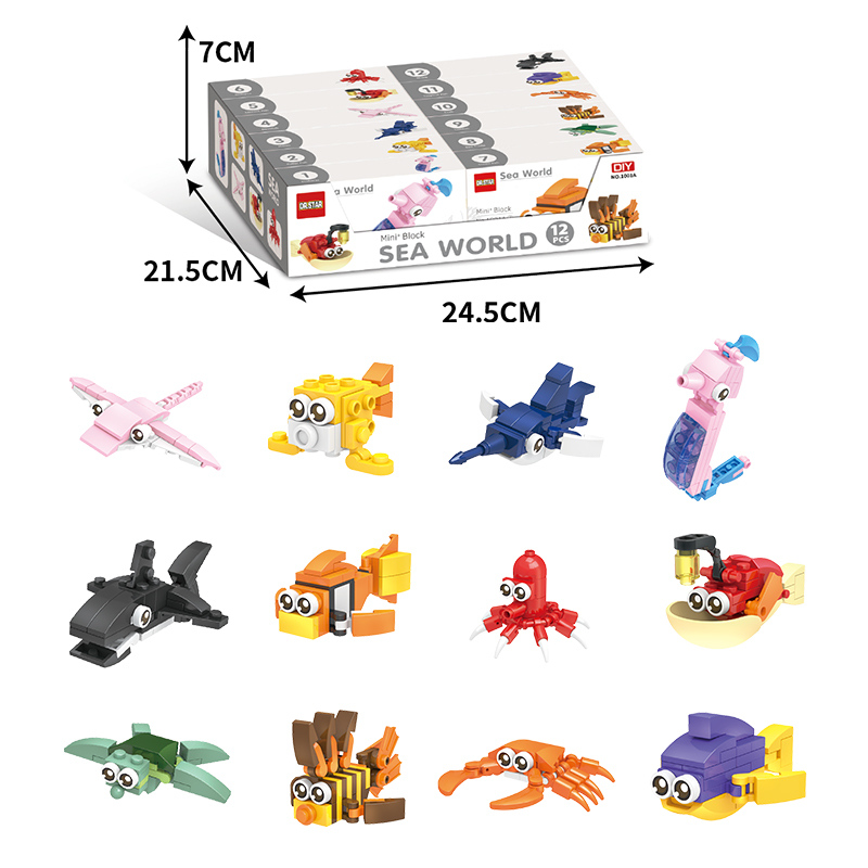 مكعبات تركيب عالم البحار