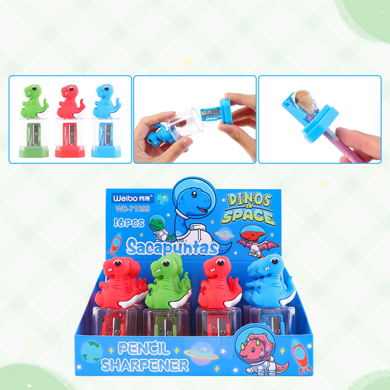 مبراة أقلام سلسلة الديناصور الصغير