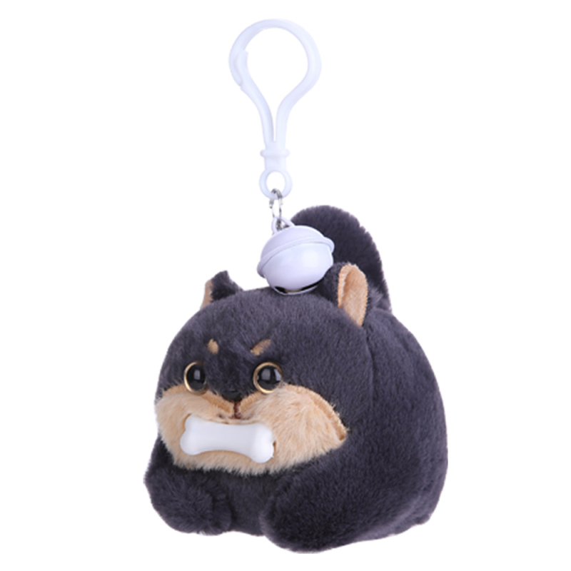 لعبة جرو يهز الذيل (أسود)