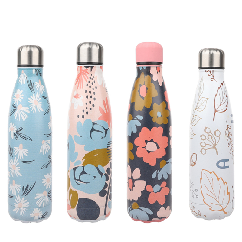 كوب حراري رأس رصاصة مطبوع 500 مل