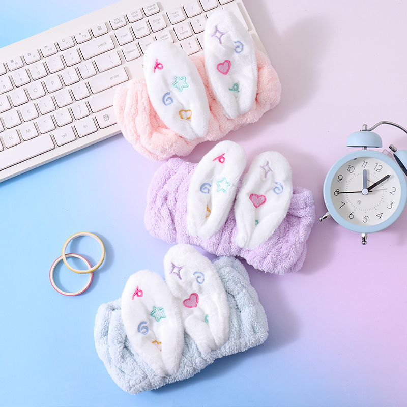 رباط تجفيف الشعر من سلسلة الأرنب القمري النجمي