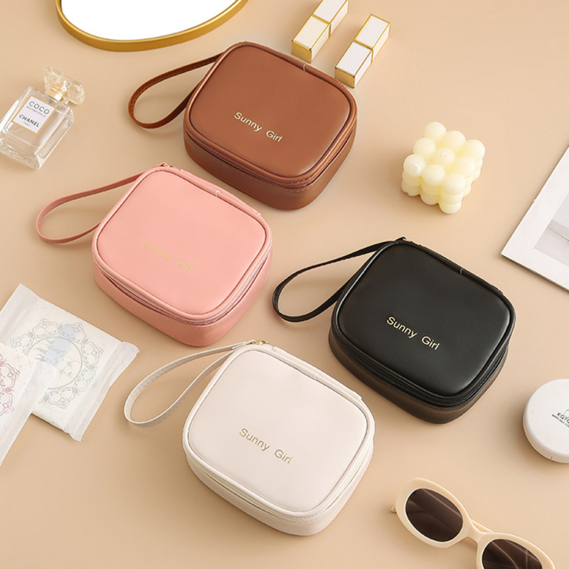 حقيبة تخزين مربعة بنسيج أنيق