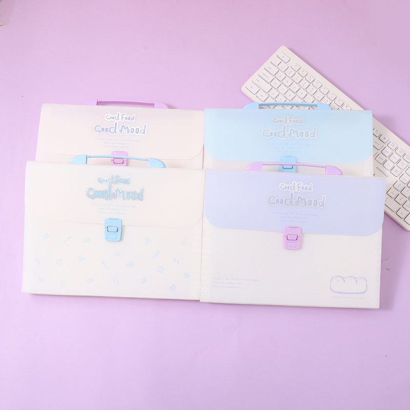 منظم ملفات على شكل أكورديون سلسلة الخَبز الحلو 12 جيب