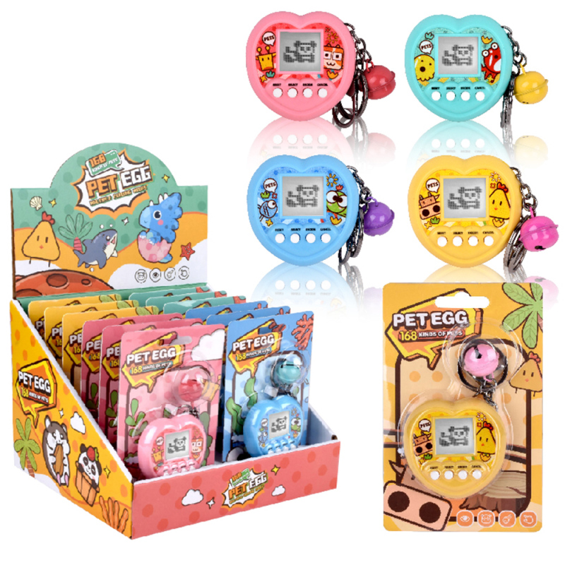 جهاز ألعاب محمول ميدالية مفتاح رسم حب الحيوانات الأليفة