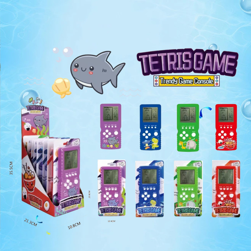 جهاز ألعاب تيترس رسم الحيوانات الأليفة اللطيفة