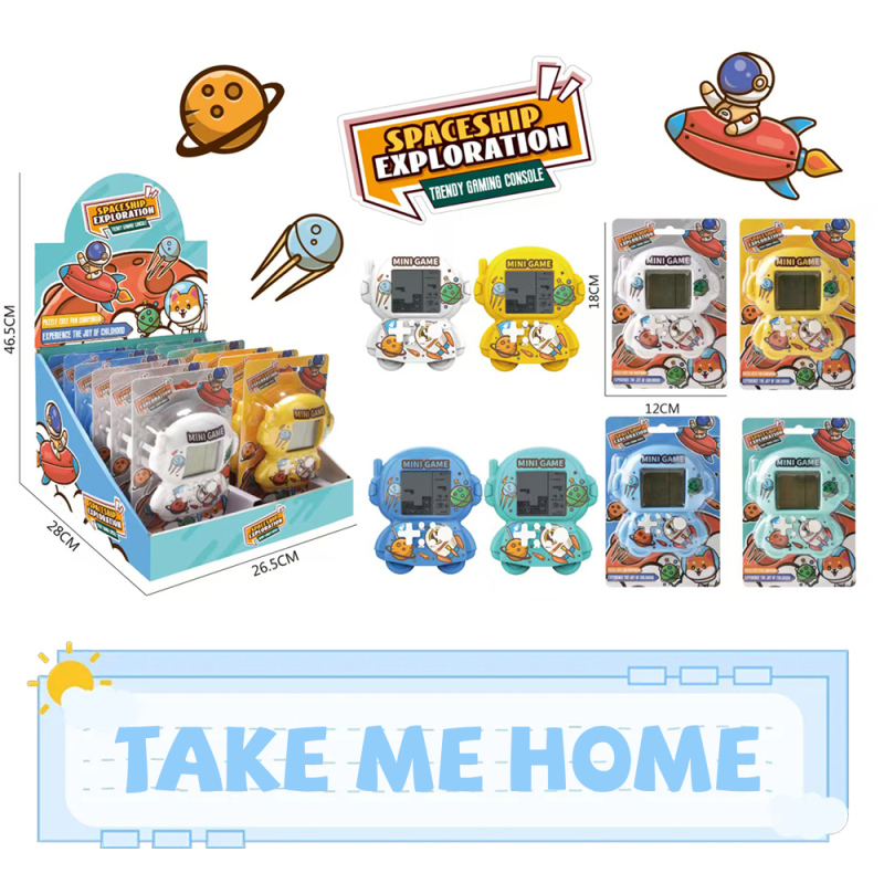 جهاز ألعاب تيترس بشكل رائد فضاء خاص