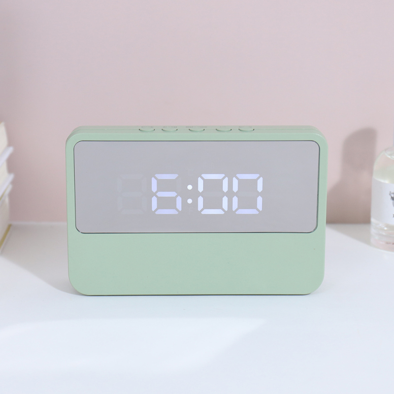 ساعة منبه ذكية بسيطة (أخضر)