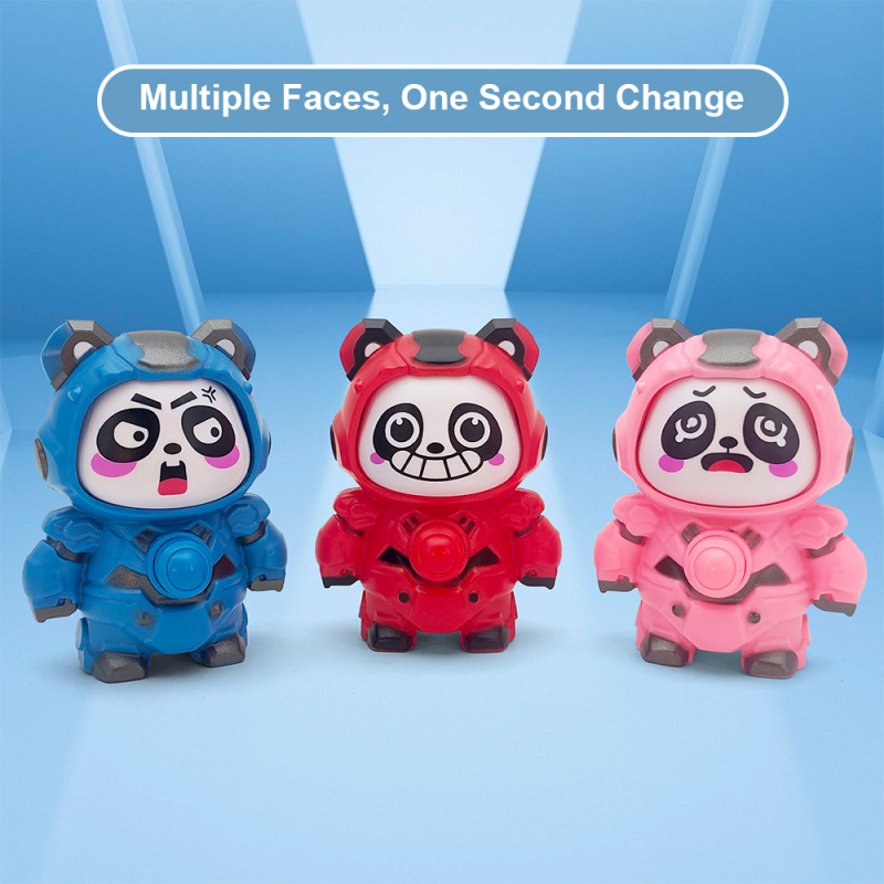 لعبة دمية باندا روبوت مغيرة للوجه