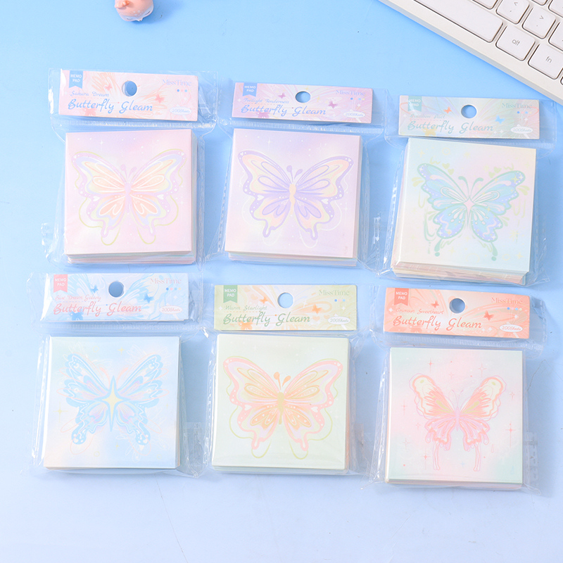 دفتر ملاحظات سلسلة الفراشة الملونة 200 ورقة