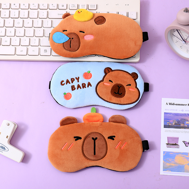 قناع نوم سلسلة الكابيبارا اللطيفة