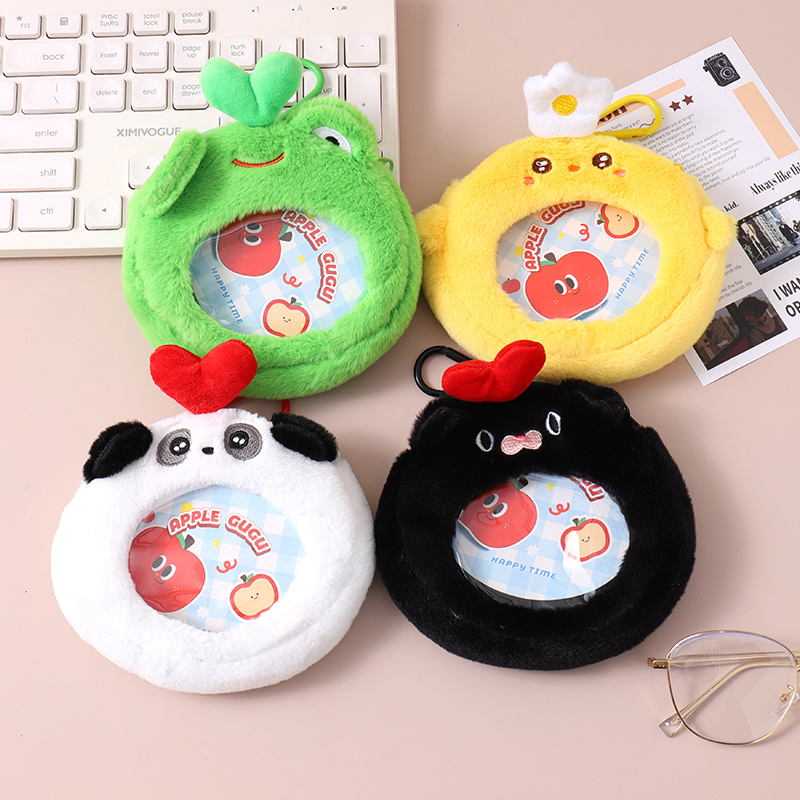 سلسلة مفاتيح حقيبة صغيرة وظيفية قطيفة الحيوانات الأليفة