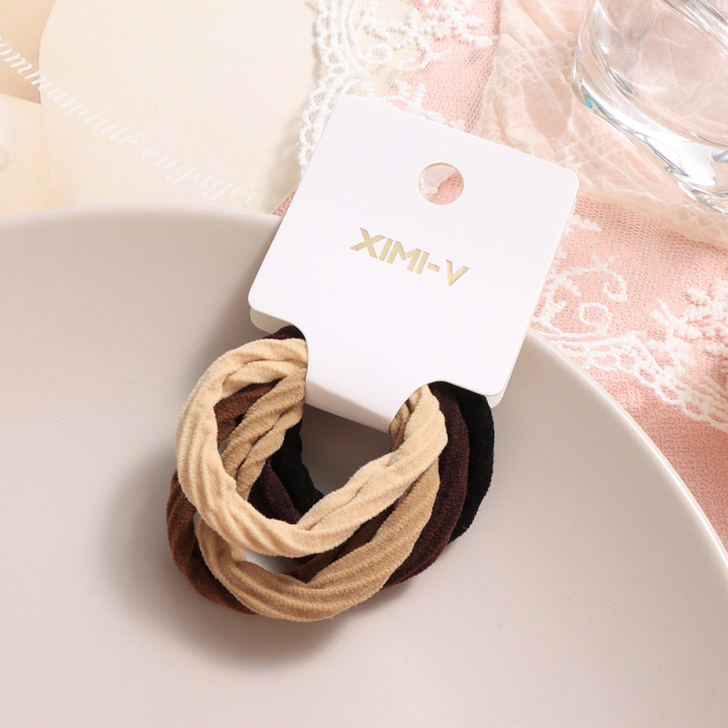 ربطات شعر أساسية يومية /5 قطع