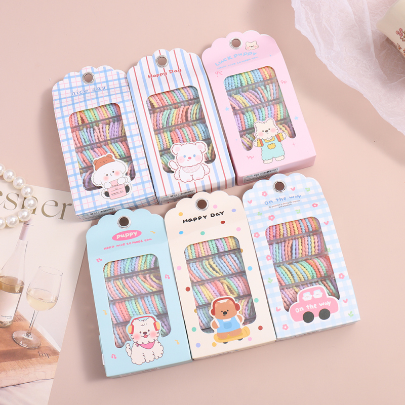 طقم إكسسوارات شعر ملون رقم 06