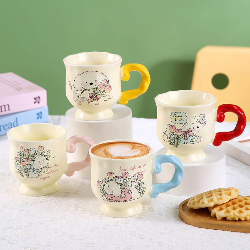 أكواب سيراميك جرو التوليب