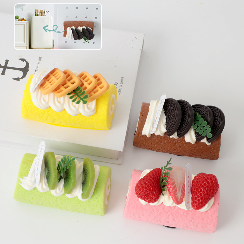 لعبة تخفيف التوتر بشكل لفافة سويسرية PU