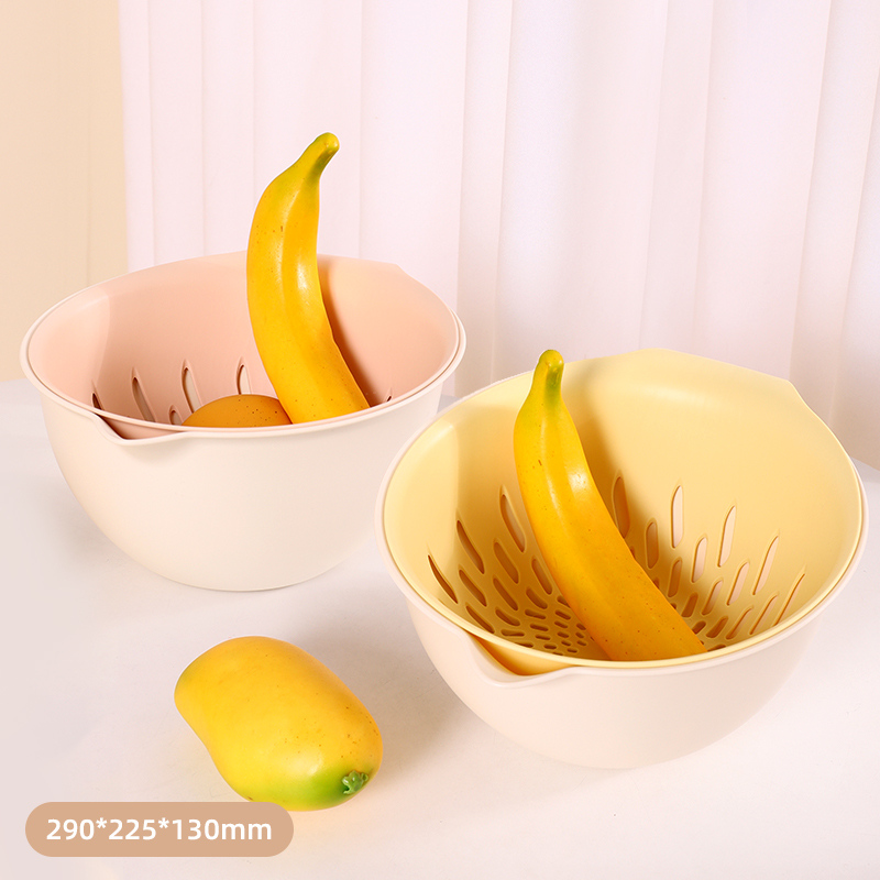 سلة تصفية مزدوجة الطبقات كبيرة