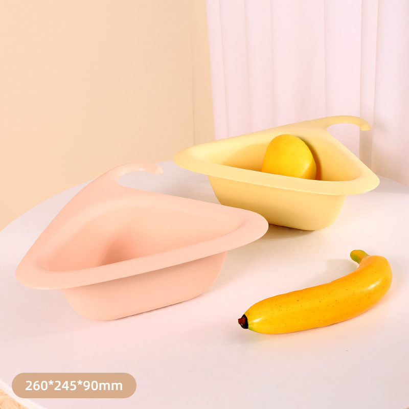 سلة تصفية خضروات مثلثة الشكل